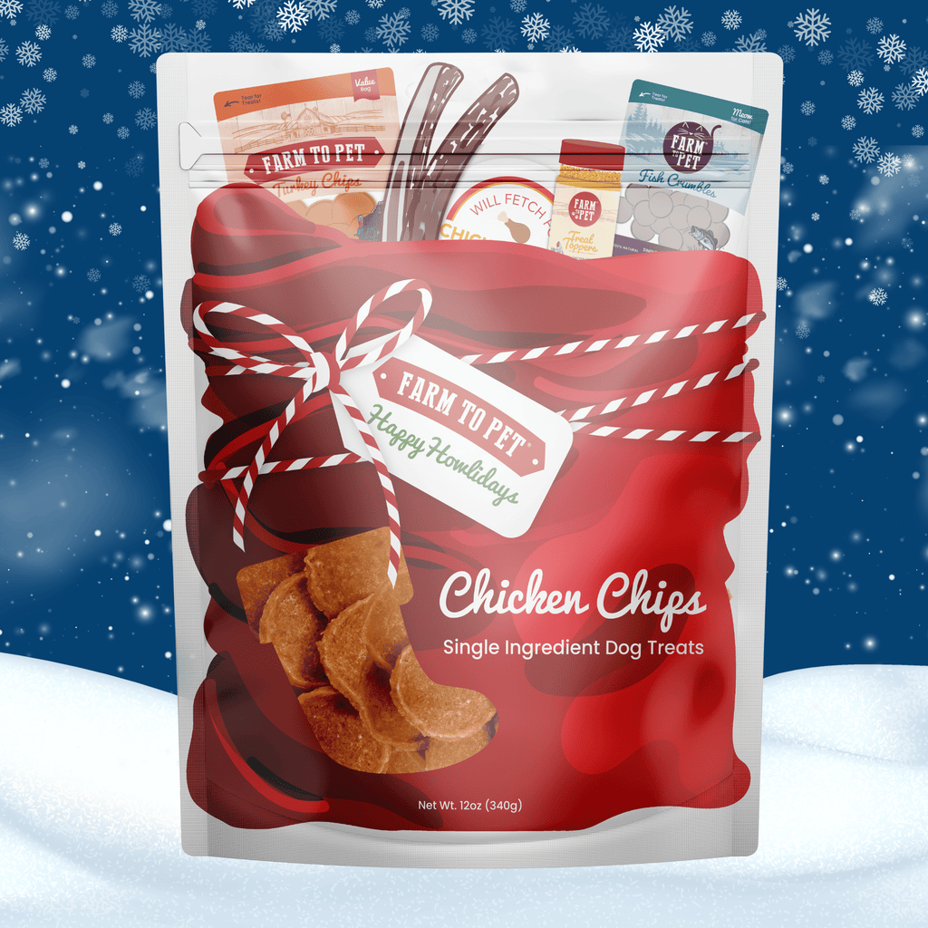 Santa Paws' Chicken Chips Gift Sack