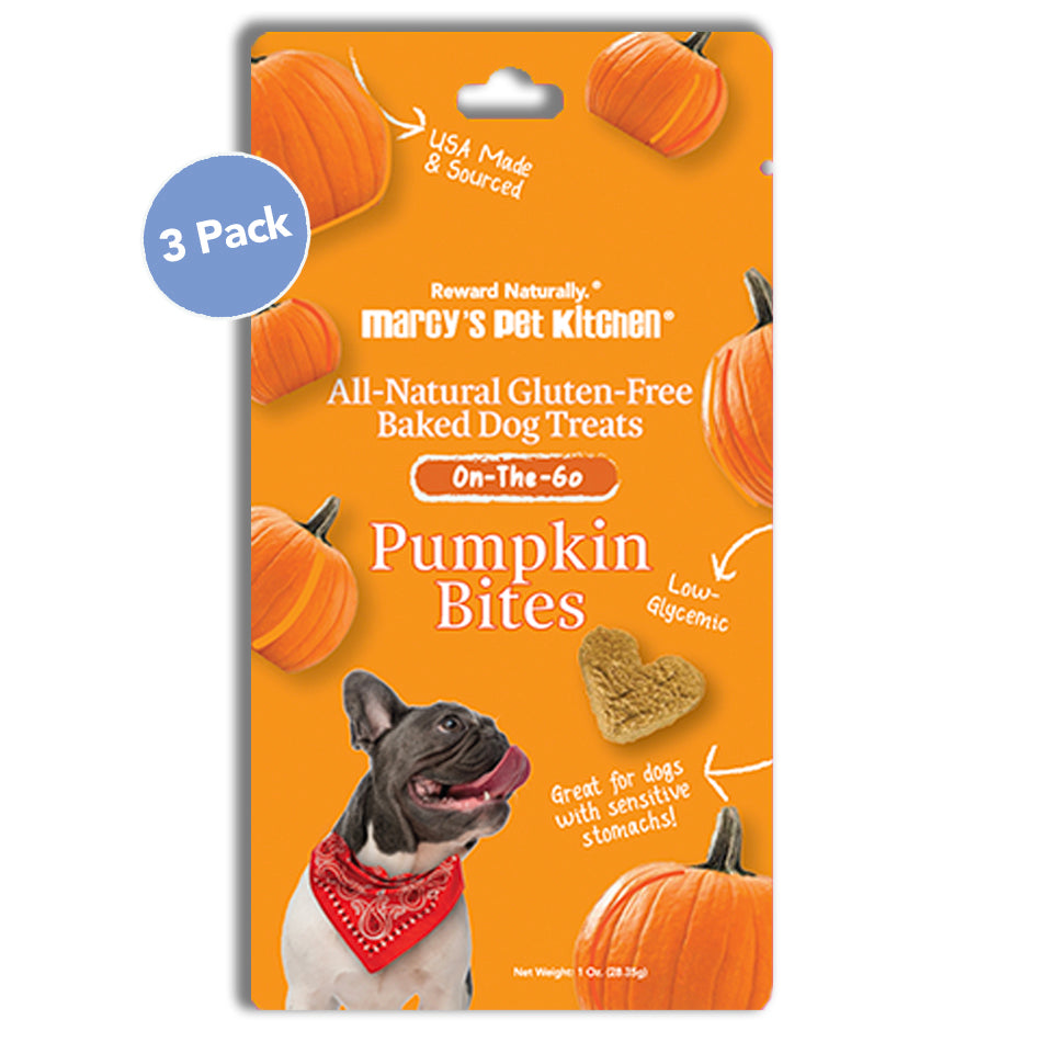Marcy's Pet Kitchen® - 'On-The-Go' All-Natural, Vegan Pumpkin Biscuit 1oz