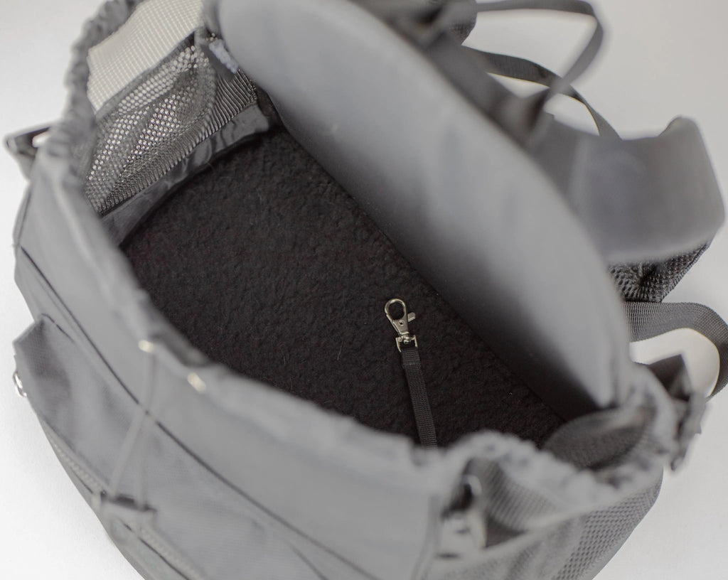 Premium All-Black Pet Backpack