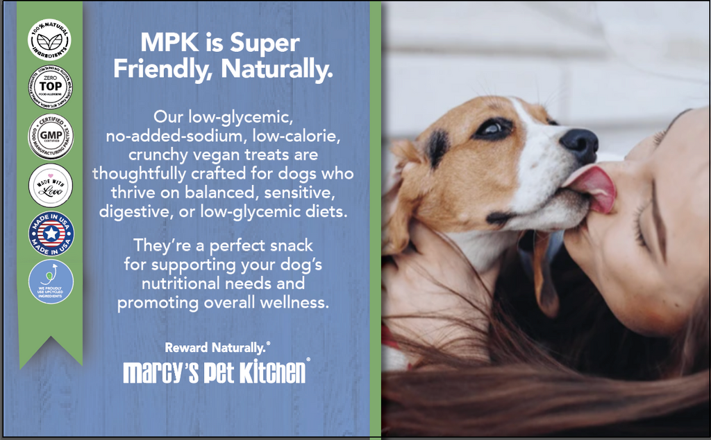 Marcy's Pet Kitchen-Vet Recommend- All Natural-Vegan Homemade,-Gluten Free-Chicken Free-for Sensitive Stomachs-Made in The USA Only