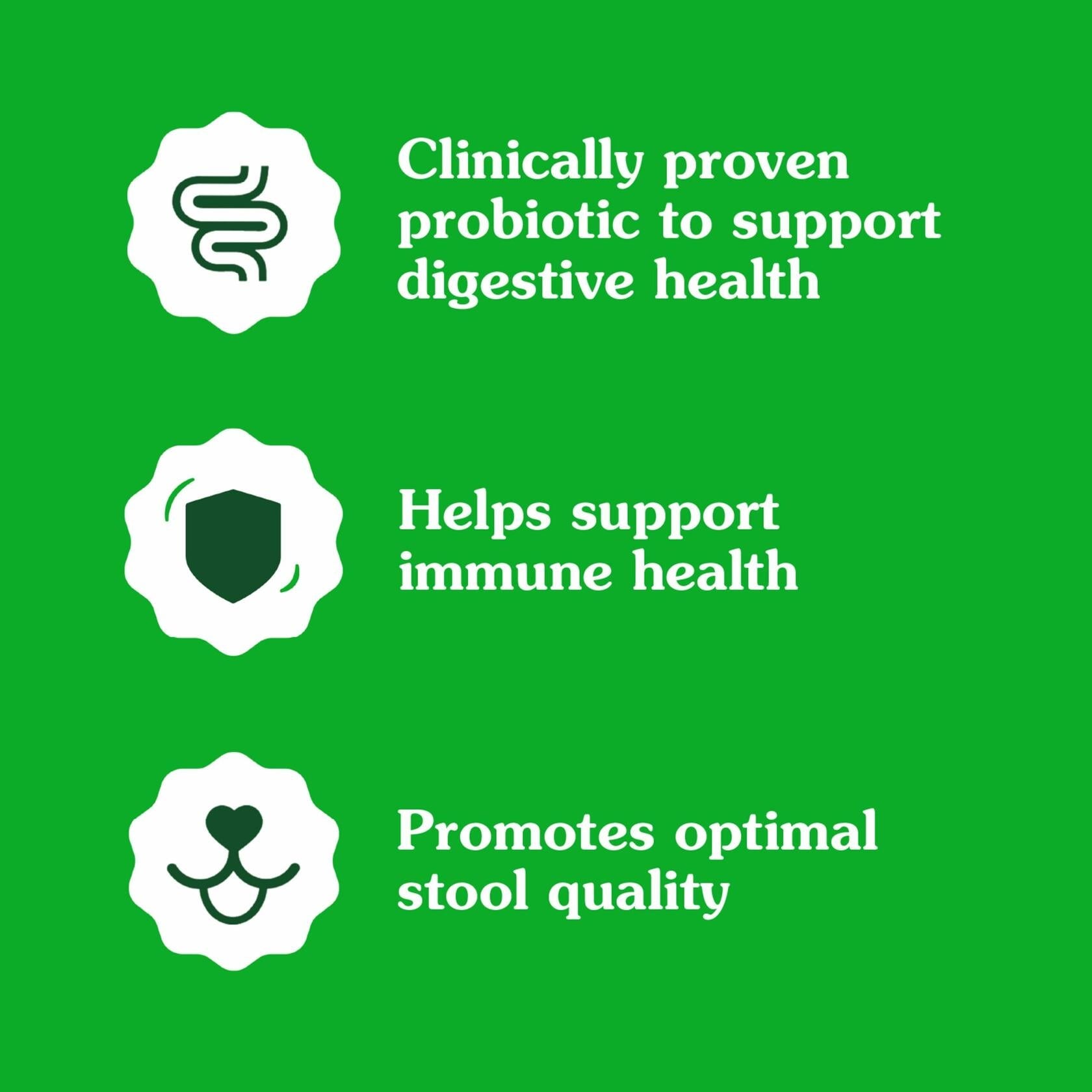 BestBy01/25 Greenies Digestive Health Probiotics DogTreats Chicken 7.8oz 40ct