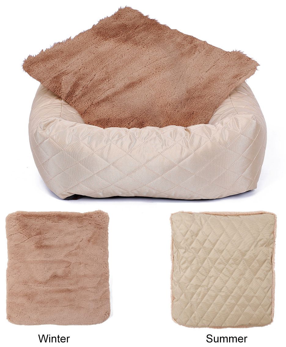 Pet Life ®'Pawtrol' Dual Converting Travel Safety Carseat and Pet Bed