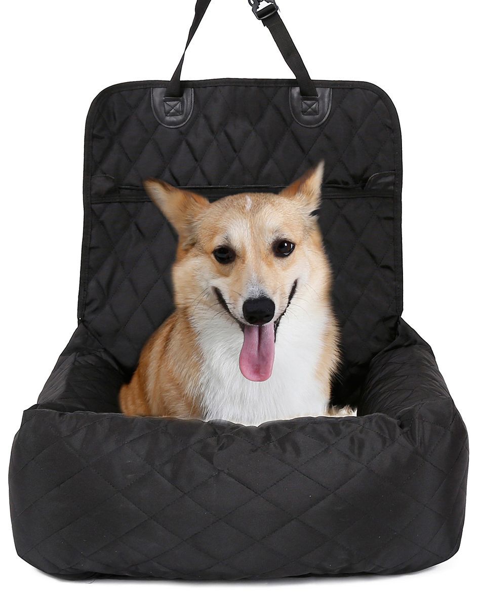 Pet Life ®'Pawtrol' Dual Converting Travel Safety Carseat and Pet Bed