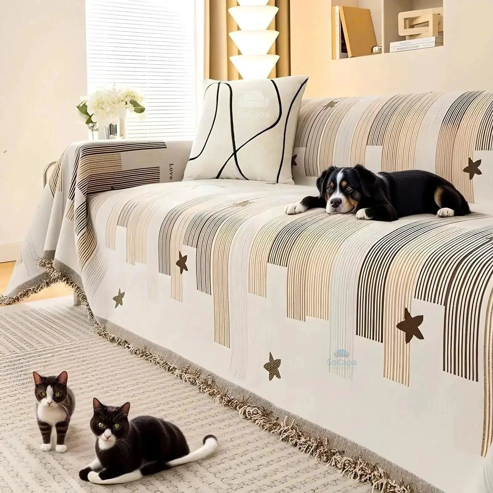 Pet-Proof Sofa Guard Cover